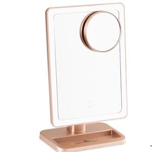 (NWT) Touch Infinity XL LED Makeup Mirror with Bluetooth